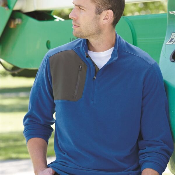 Interval DDX Quarter-Zip Nano Fleece Nylon Pullover Thumbnail