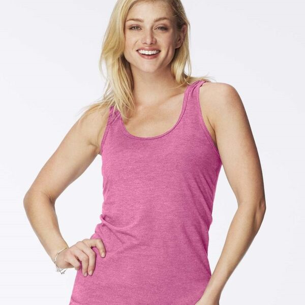 Garment-Dyed Women's Racerback Tank Top Thumbnail